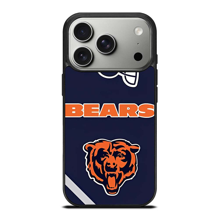 CHICAGO BEARS FOOTBALL HELMET LOGO iPhone 17 Pro Case Cover