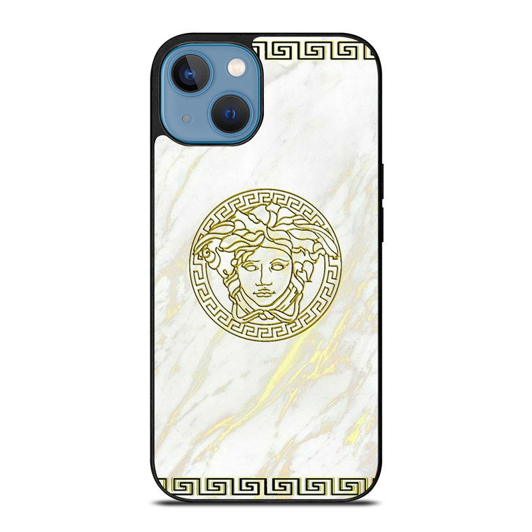 VERSACE GOLD MARBLE iPhone 13 Case Cover