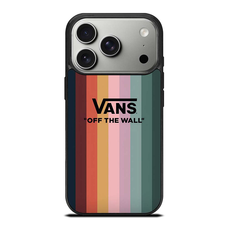 COLORFUL VANS OFF THE WALL iPhone 17 Pro Case Cover