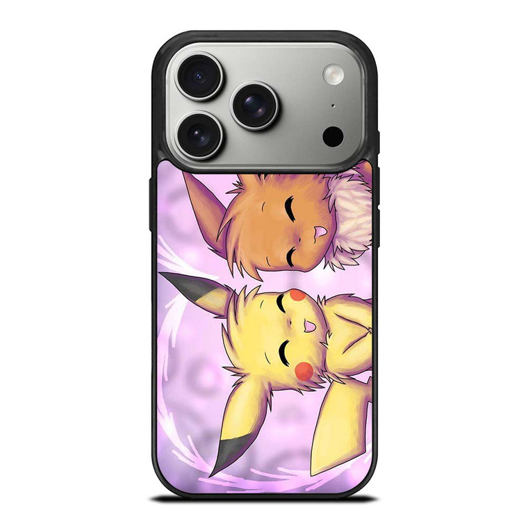 EEVEE PIKACHU POKEMON GAMES iPhone 17 Pro Case Cover