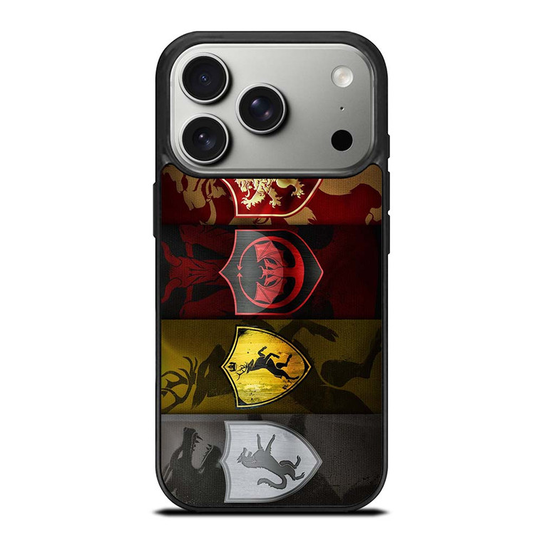 GAME OF THRONES HOUSE SIGILS iPhone 17 Pro Case Cover