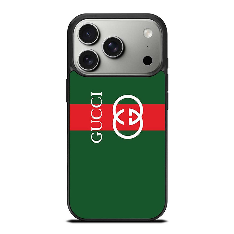 GUCCI GREEN ICON LOGO EMBLEM iPhone 17 Pro Case Cover