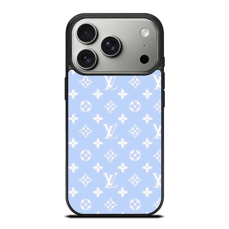 LV LOUIS VUITTON BLUE GLOW iPhone 17 Pro Case Cover