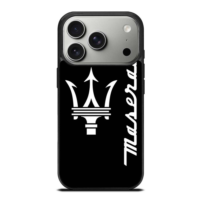 MASERATI LOGO VERTICAL iPhone 17 Pro Case Cover