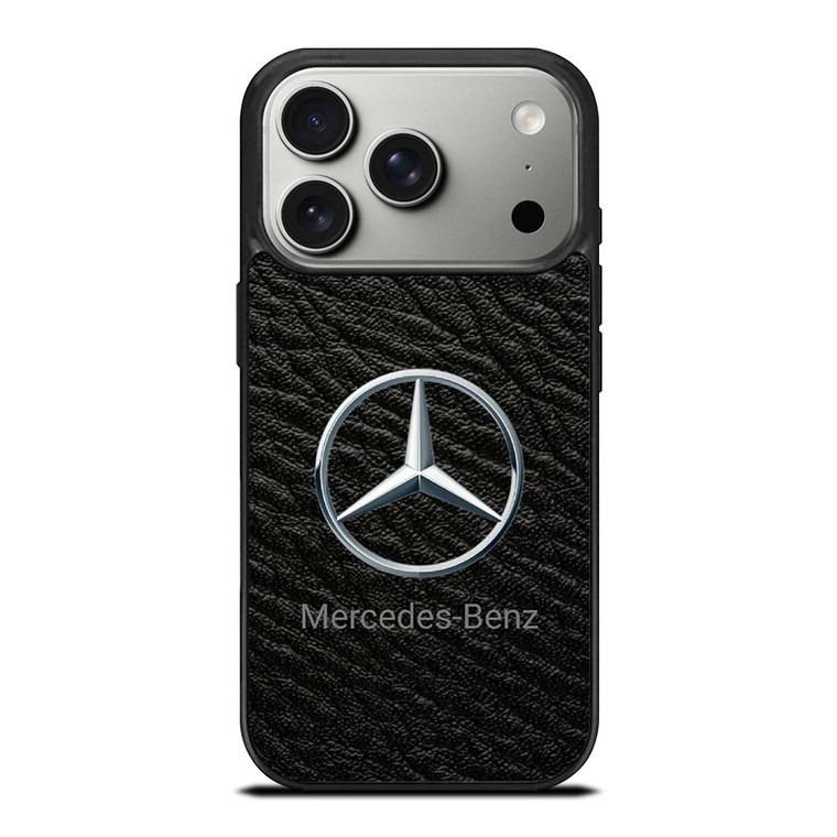 MERCEDES BENZ LEATHER EMBLEM iPhone 17 Pro Case Cover MERCEDES BENZ LEATHER EMBLEM iPhone 17 Pro Case Cover