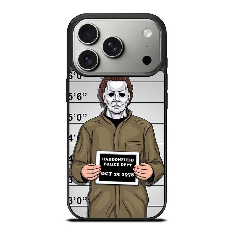 MICHAEL MYERS HALLOWEEN MUGSHOT iPhone 17 Pro Case Cover MICHAEL MYERS HALLOWEEN MUGSHOT iPhone 17 Pro Case Cover