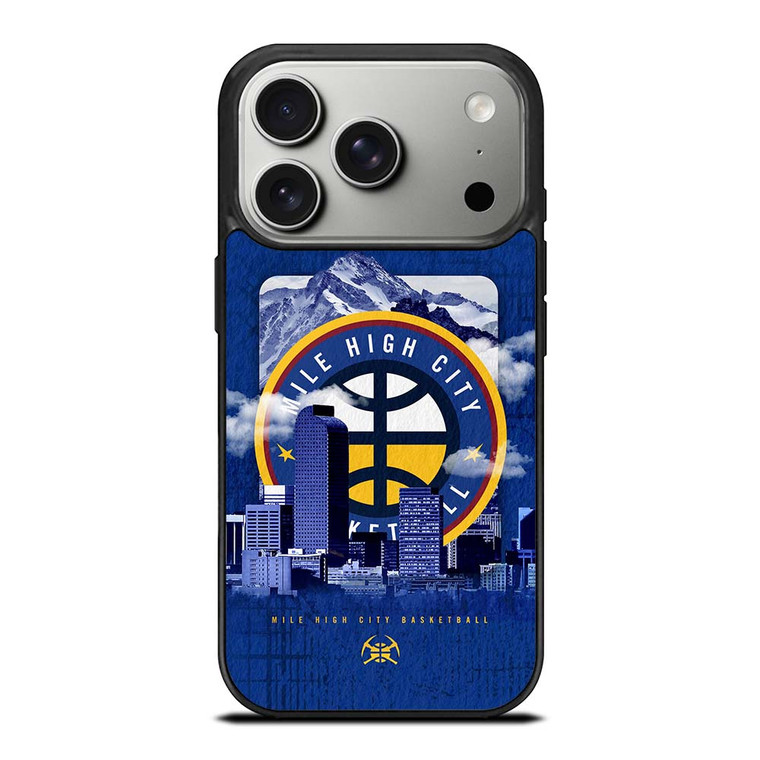 MILE HIGH CITY BASKETBALL LOGO iPhone 17 Pro Case Cover MILE HIGH CITY BASKETBALL LOGO iPhone 17 Pro Case Cover