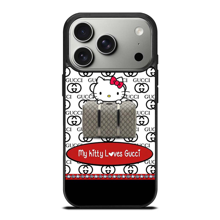 MY KITTY LOVES GUCCI LOGO iPhone 17 Pro Case Cover MY KITTY LOVES GUCCI LOGO iPhone 17 Pro Case Cover