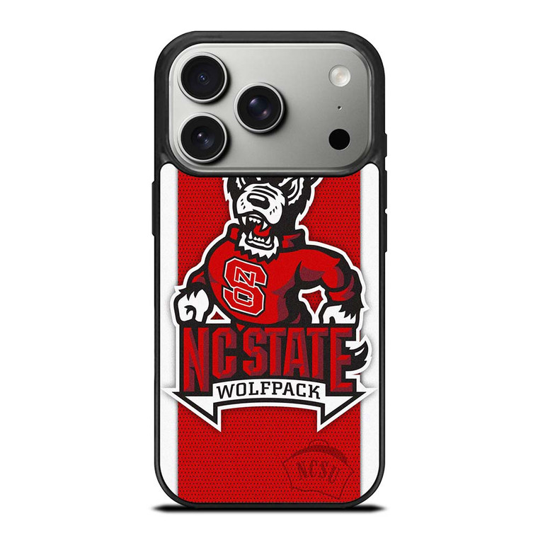 NC STATE WOLFPACK FOOTBALL CARBON LOGO iPhone 17 Pro Case Cover NC STATE WOLFPACK FOOTBALL CARBON LOGO iPhone 17 Pro Case Cover
