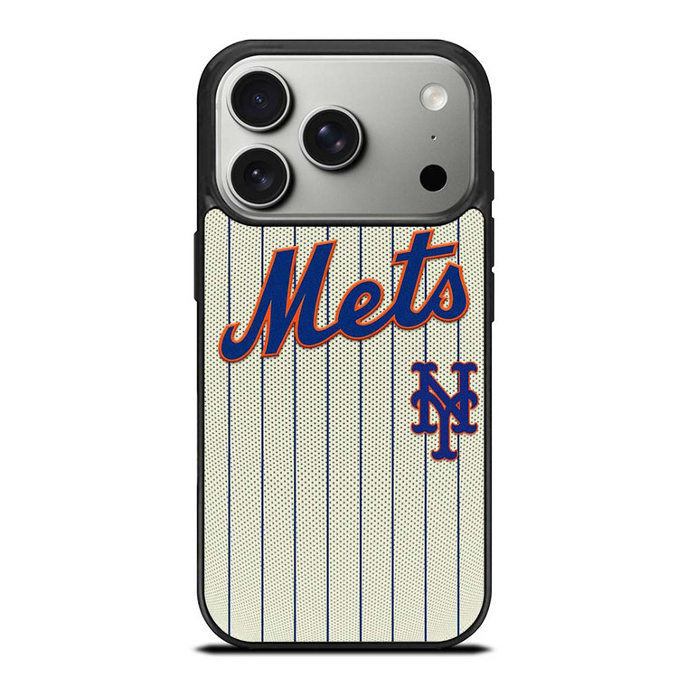 NEW YORK METS BASEBALL STRIPE SYMBOL iPhone 17 Pro Case Cover NEW YORK METS BASEBALL STRIPE SYMBOL iPhone 17 Pro Case Cover