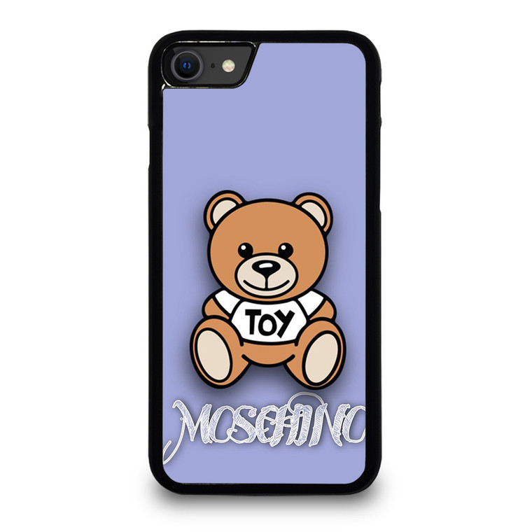 MOSCHINO TOY PURPLE  iPhone SE 2020 Case Cover