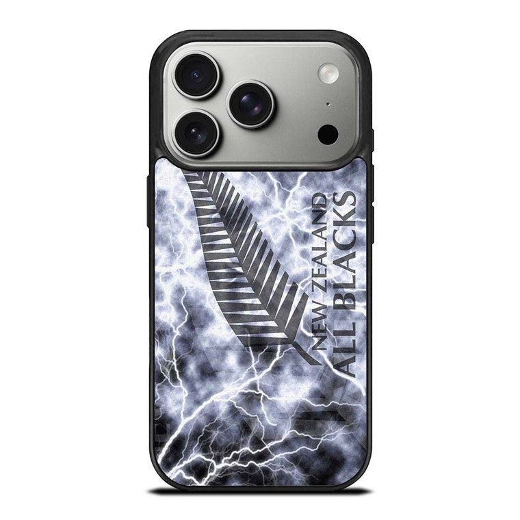 NEW ZEALAND ALL BLACK LIGHTNING LOGO iPhone 17 Pro Case Cover NEW ZEALAND ALL BLACK LIGHTNING LOGO iPhone 17 Pro Case Cover