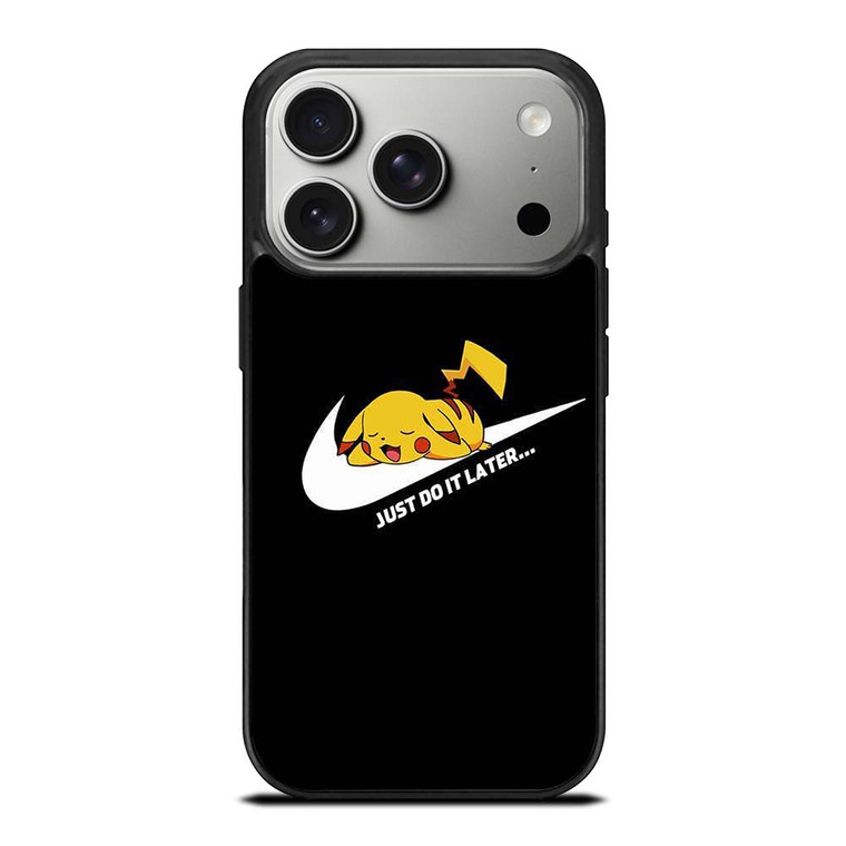 NIKE PIKACHU POKEMON JUST DO IT iPhone 17 Pro Case Cover NIKE PIKACHU POKEMON JUST DO IT iPhone 17 Pro Case Cover