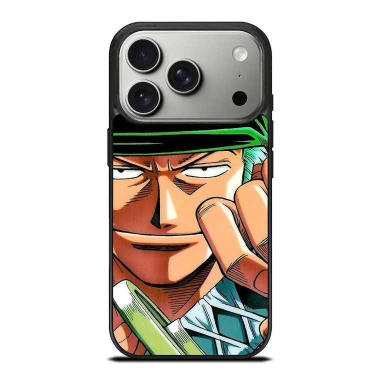 RORONOA ZORO ONE PIECE CARTOON iPhone 17 Pro Case Cover