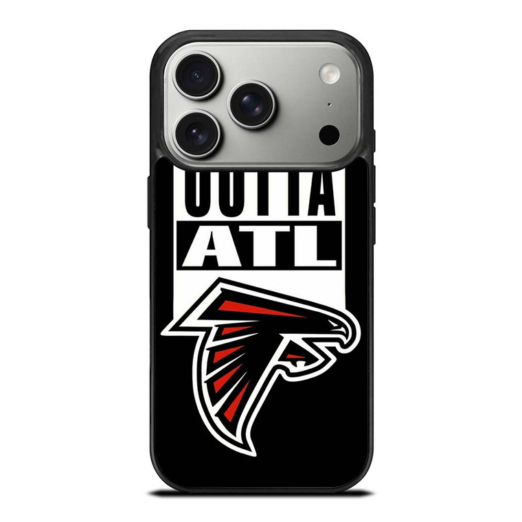 STRAIGHT OUTTA ATLANTA FALCONS FOOTBALL iPhone 17 Pro Case Cover