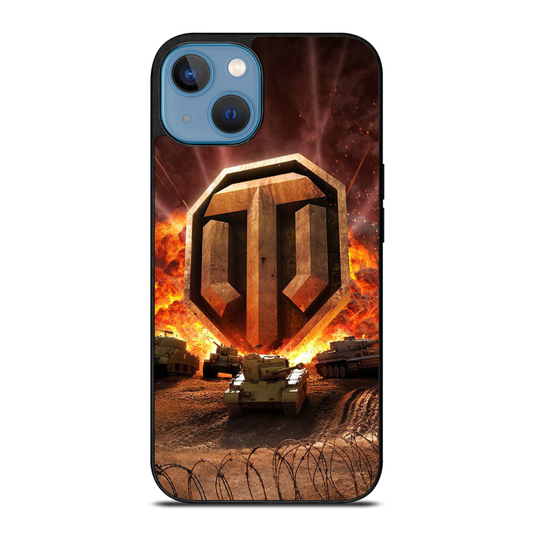 WORLD OF TANKS BATTLEFIELD GAMES iPhone 13 Case Cover WORLD OF TANKS BATTLEFIELD GAMES iPhone 13 Case Cover