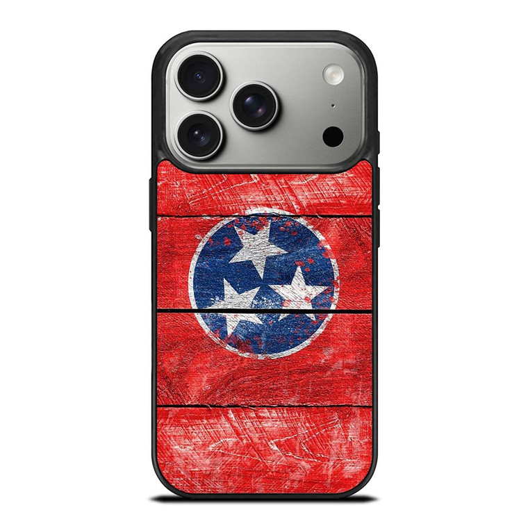TENNESSEE FLAG WOOD LOGO iPhone 17 Pro Case Cover