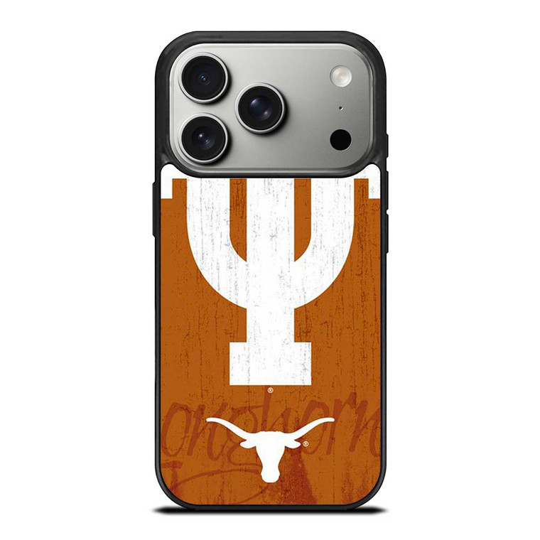 TEXAS LONGHORNS RUSTY SYMBOL iPhone 17 Pro Case Cover