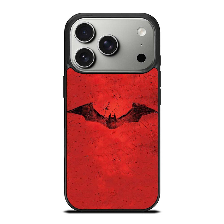 THE BATMAN RED LOGO iPhone 17 Pro Case Cover