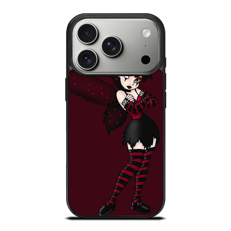 TINKERBELL EVIL GOTHIC CARTOON iPhone 17 Pro Case Cover