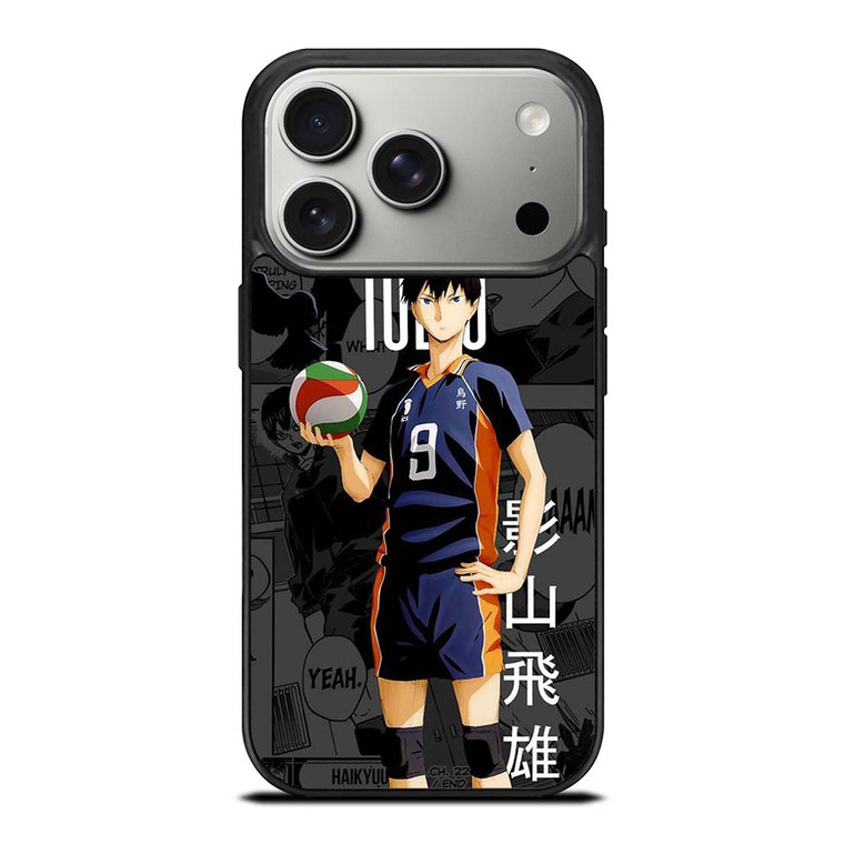 TOBIO KAGEYAMA ANIME COLLAGE iPhone 17 Pro Case Cover