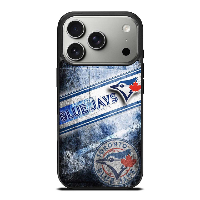 TORONTO BLUE JAYS MLB GRUNGE LOGO iPhone 17 Pro Case Cover