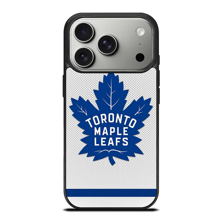 TORONTO MAPLE LEAFS NHL CARBON LOGO iPhone 17 Pro Case Cover