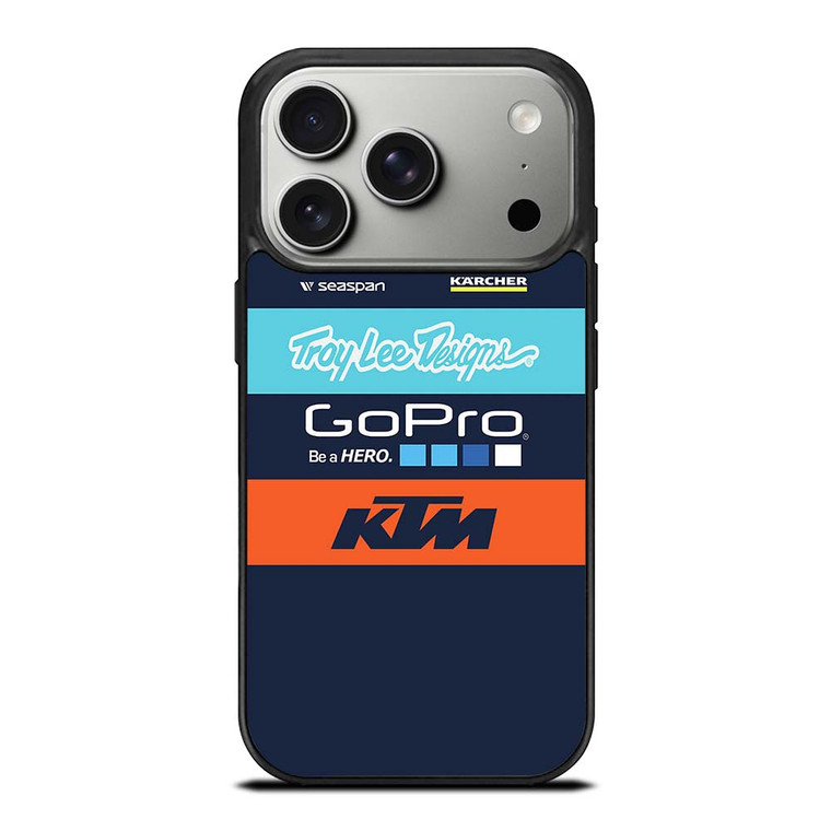 TROY LEE DESIGNS KTM RACING TEAM iPhone 17 Pro Case Cover