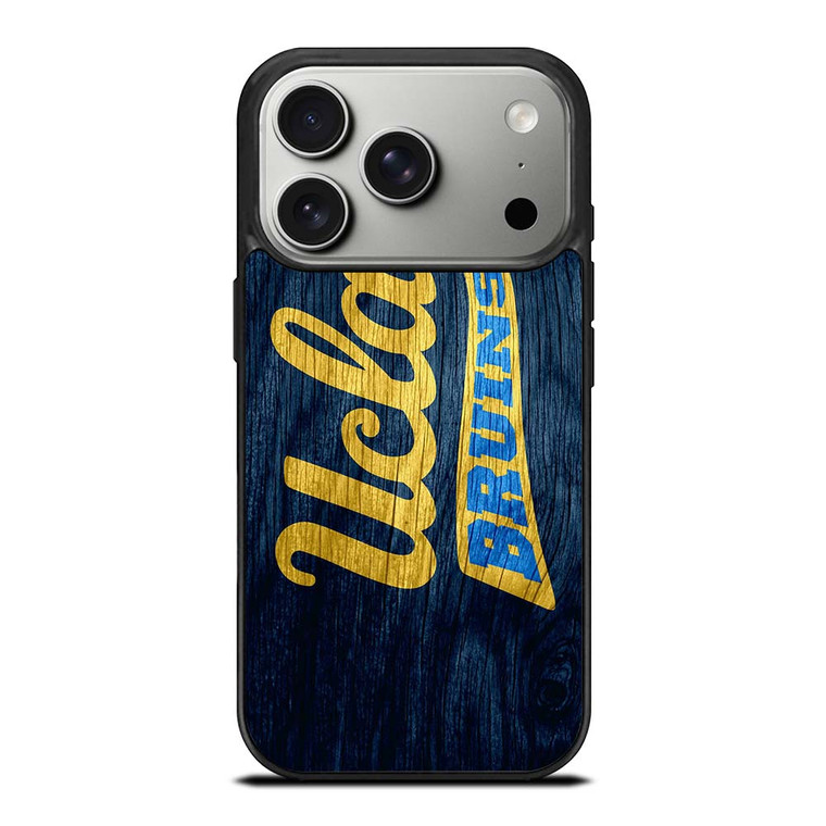 UCLA BRUINS WOOD LOGO iPhone 17 Pro Case Cover