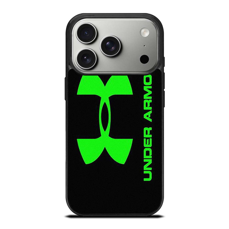 UNDER ARMOUR GREEN LOGO iPhone 17 Pro Case Cover