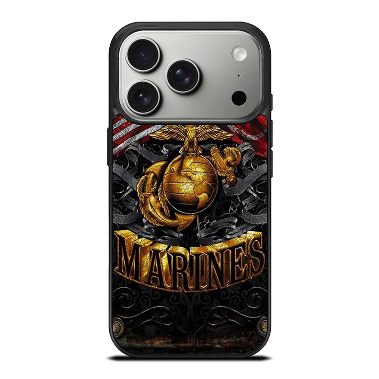 USMC MARINE LOGO iPhone 17 Pro Case Cover