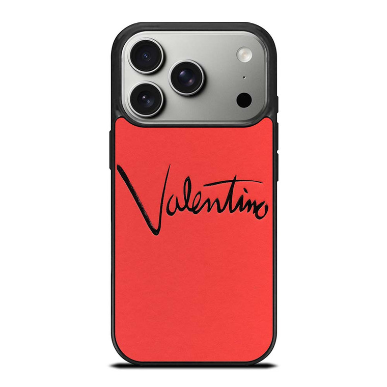 VALENTINO LOGO RED iPhone 17 Pro Case Cover