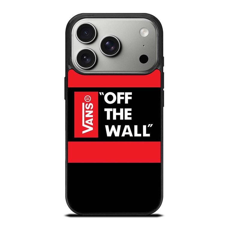 VANS OFF THE WALL SKATE LOGO iPhone 17 Pro Case Cover