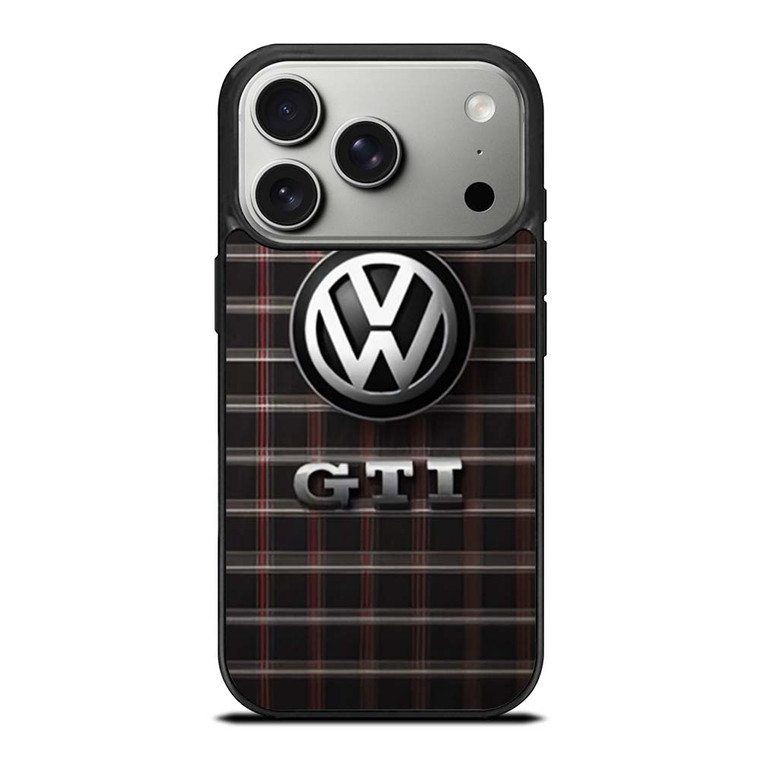 VW VOLKSWAGEN GTI METAL EMBLEM iPhone 17 Pro Case Cover