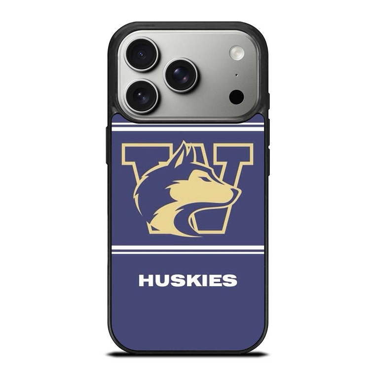 WASHINGTON HUSKIES FOOTBALL LOGO iPhone 17 Pro Case Cover