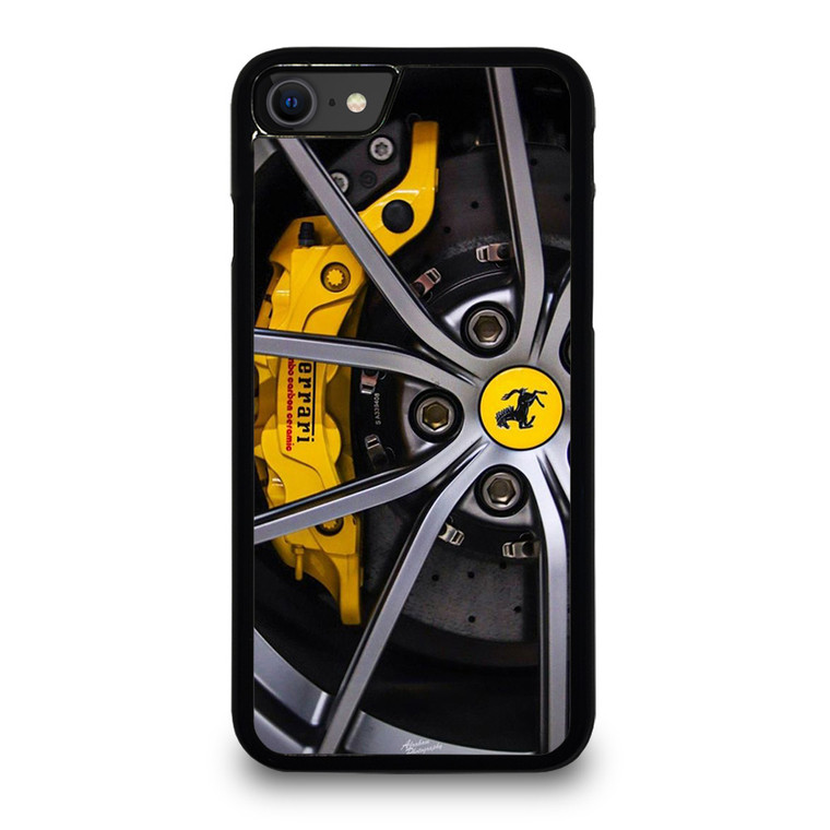 SCUDERIA FERRARI CAR WHEEL  iPhone SE 2020 Case Cover