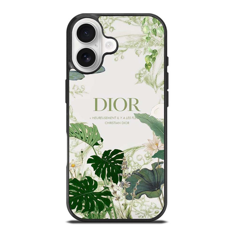 CHRISTIAN DIOR PARIS FLORAL GREEN iPhone 17 Case Cover
