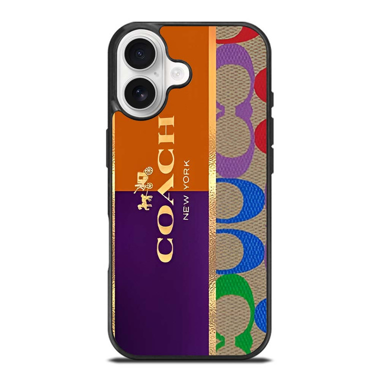 COACH NEW YORK LOGO EMBLEM iPhone 17 Case Cover