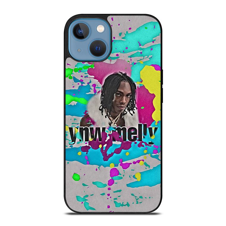 YNW MELLY COLORFUL BRUSHED iPhone 13 Case Cover YNW MELLY COLORFUL BRUSHED iPhone 13 Case Cover