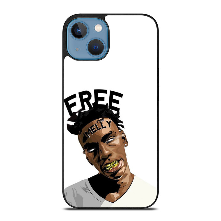 YNW MELLY RAPPER CARTOON iPhone 13 Case Cover YNW MELLY RAPPER CARTOON iPhone 13 Case Cover