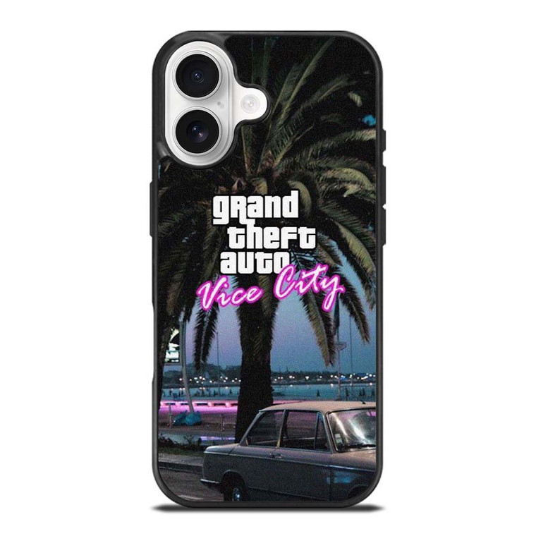GTA GRAND THEFT AUTO VICE CITY GAMES iPhone 17 Case Cover