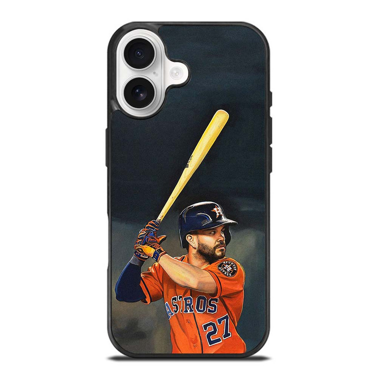 JOSE ALTUVE HOUSTON ASTROS BASEBALL iPhone 17 Case Cover