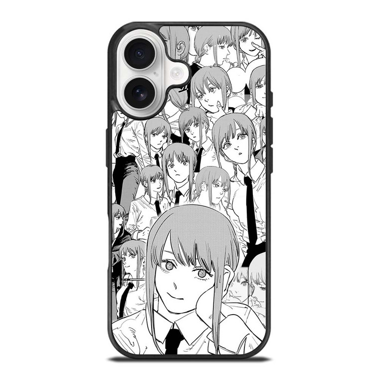 MAKIMA CHAINSAW MAN COLLAGE iPhone 17 Case Cover