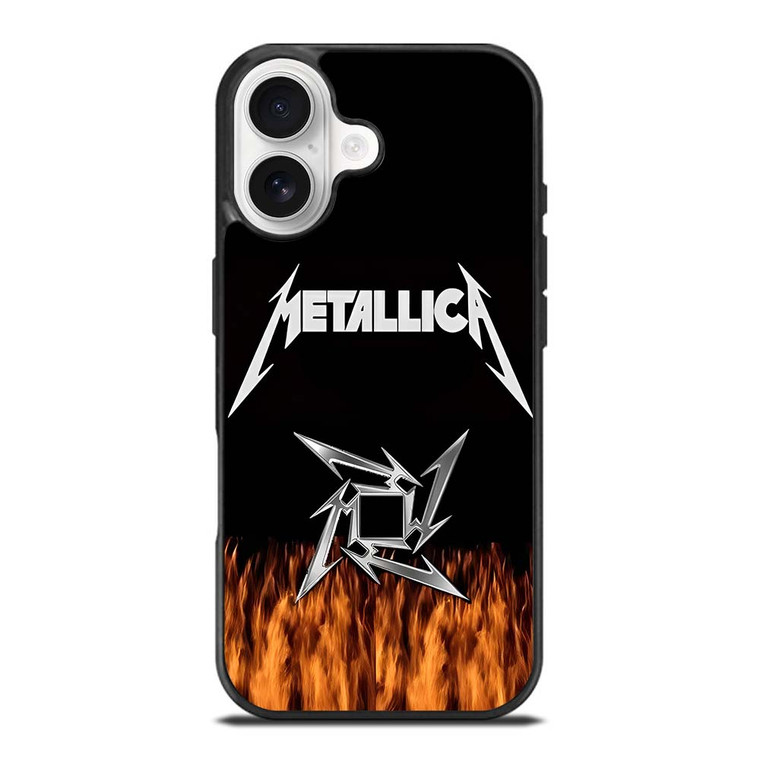METALLICA METAL BAND FIRE iPhone 17 Case Cover METALLICA METAL BAND FIRE iPhone 17 Case Cover