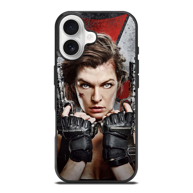 MILLA JOVOVICH RESIDENT EVIL MOVIES iPhone 17 Case Cover MILLA JOVOVICH RESIDENT EVIL MOVIES iPhone 17 Case Cover
