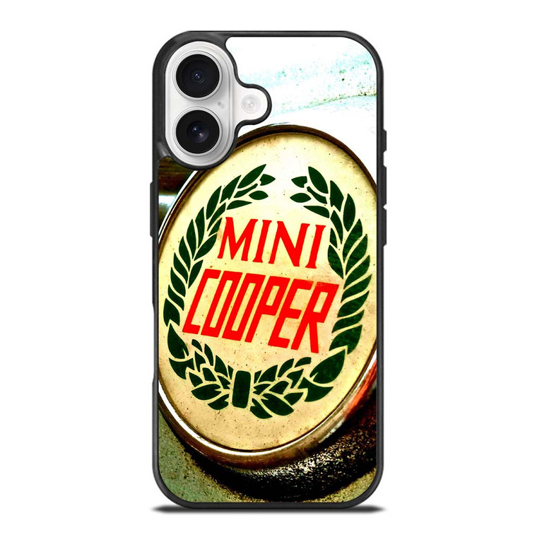 MINI COOPER CLASSIC RUSTY EMBLEM iPhone 17 Case Cover MINI COOPER CLASSIC RUSTY EMBLEM iPhone 17 Case Cover