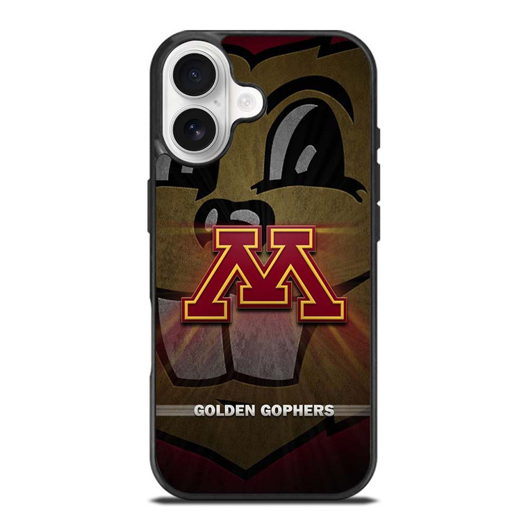 MINNESOTA GOLDEN GOPHERS METAL LOGO iPhone 17 Case Cover MINNESOTA GOLDEN GOPHERS METAL LOGO iPhone 17 Case Cover