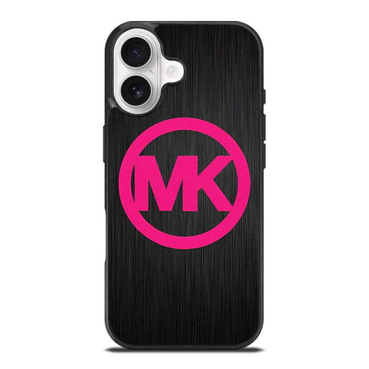 MK MICHAEL KORS PINK WOOD LOGO iPhone 17 Case Cover MK MICHAEL KORS PINK WOOD LOGO iPhone 17 Case Cover