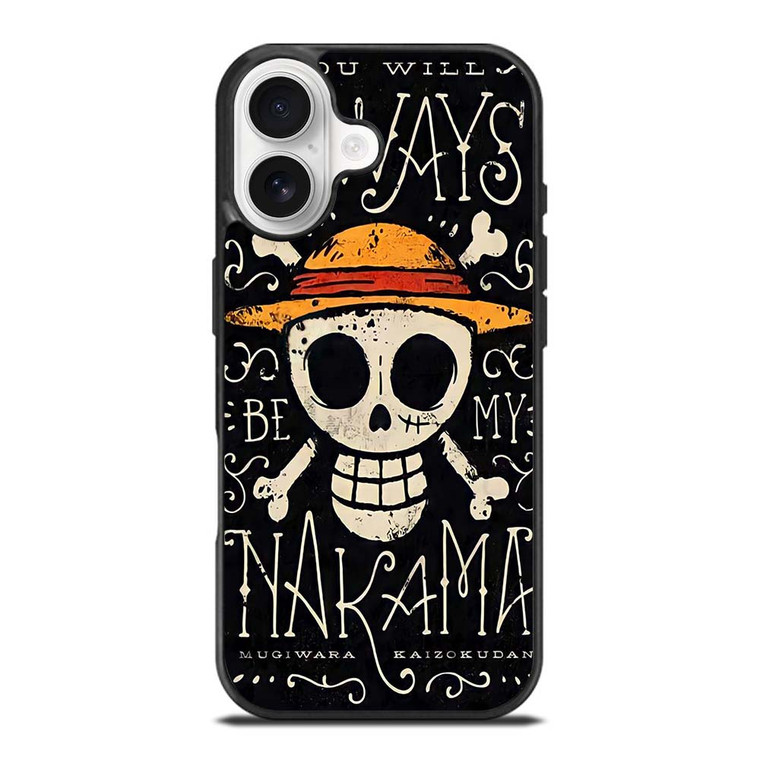 NAKAMA ONE PIECE ANIME iPhone 17 Case Cover NAKAMA ONE PIECE ANIME iPhone 17 Case Cover