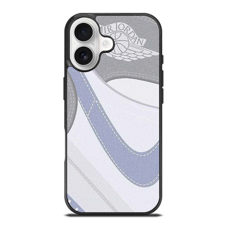 NIKE AIR JORDAN 1 HIGH GREY iPhone 17 Case Cover NIKE AIR JORDAN 1 HIGH GREY iPhone 17 Case Cover